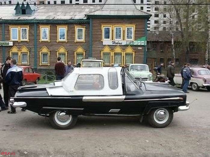 Уникальный автомобиль построенный пенсионером из Новокузнецка