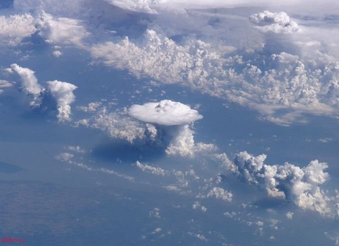 Посмотрим на облака из космоса