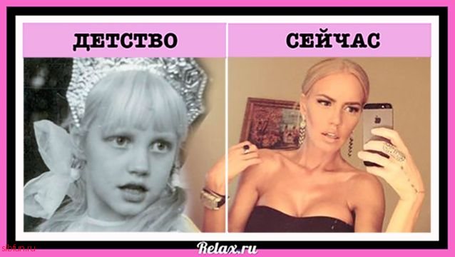 10 самых горячих российских актрис в детстве и сейчас