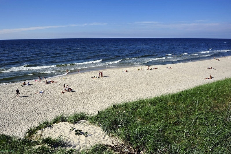 Куршская коса - "море" песка у Балтийского моря