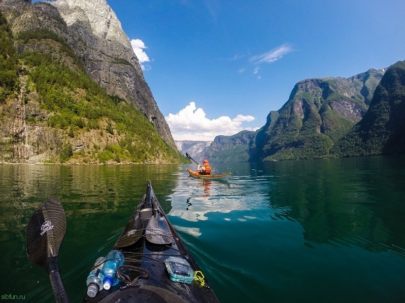 Удивительное путешествие по Норвегии на байдарке