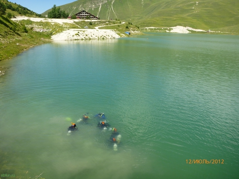 Кезеной-Ам — глубочайшее высокогорное озеро Северного Кавказа!