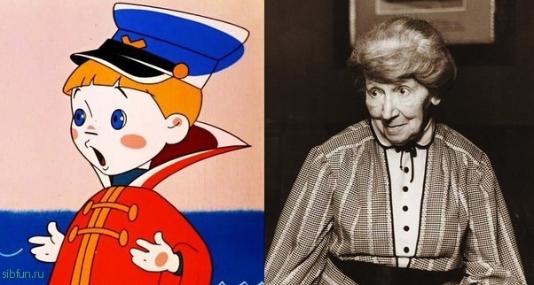 Актеры, с которых рисовали персонажей Советских мультфильмов