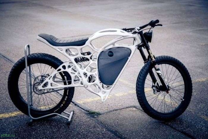 В Германии начался прием заказов на напечатанный на 3D-принтере электроцикл Light Rider