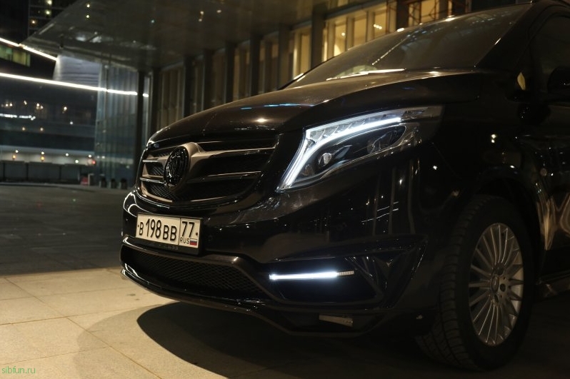 Mercedes V-class Black Crystal в исполнении Larte Design