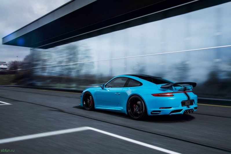 Тюнинг Porsche 911 от мастеров Techart