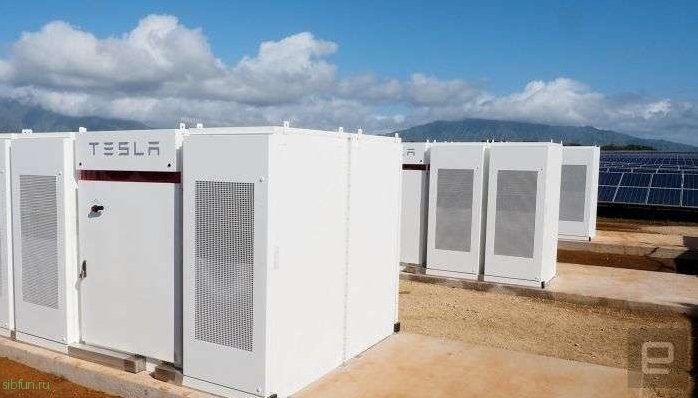 Компания Tesla построила современную электростанцию на острове Кауаи
