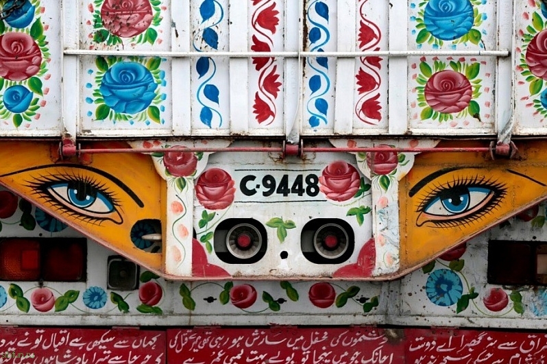 Арт-грузовики в Пакистане – новое культурное явление