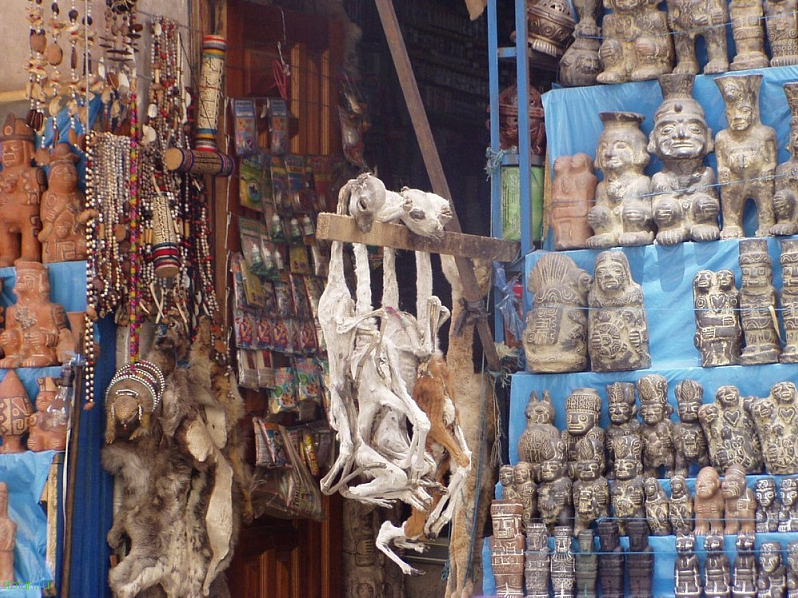 «Супермаркет для ведьм» – рынок Меркадо-де-Лас-Брухас в Боливии