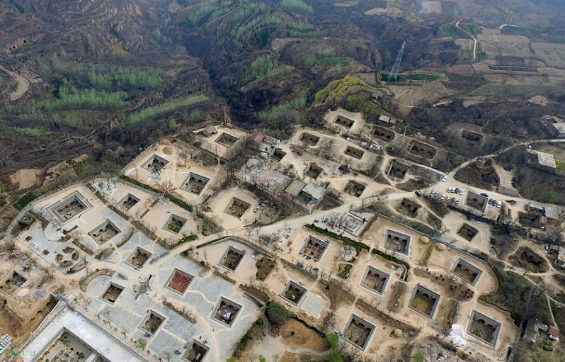 Подземные дома Яодун – уникальные жилища в провинции Хэнань в Китае
