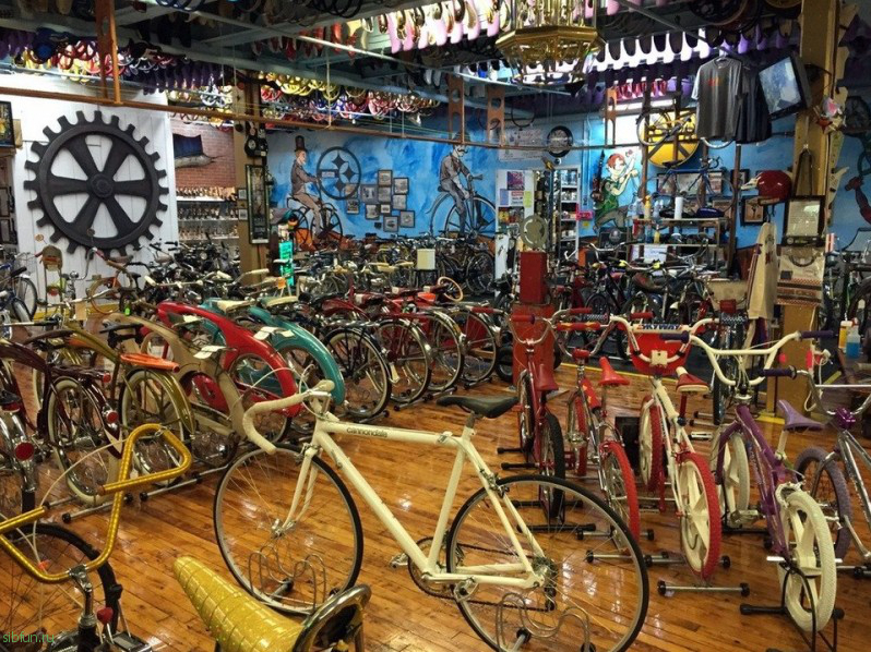 Bicycle heaven – огромный музей велосипедов в Питтсбурге