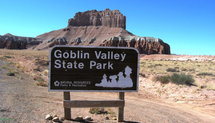 Удивительная Долина Гоблинов в штате Юта в США