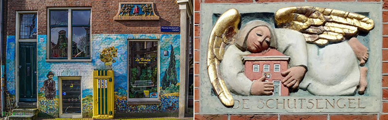 Gevelstenen – красочные таблички на домах в Нидерландах