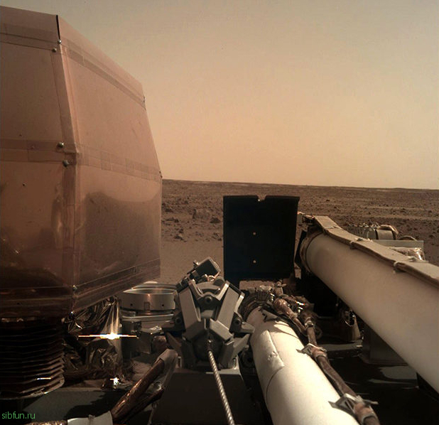 Впервые записан и отправлен на Землю шум ветра на Марсе