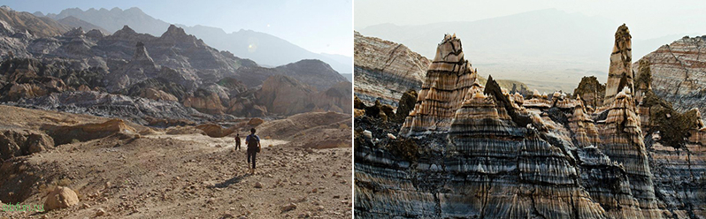 Удивительные соляные купола и ледники Ирана