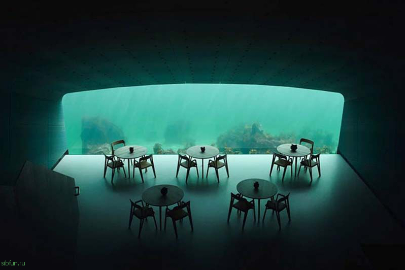 Экскурсия по крупнейшему в мире и первому в Европе подводному ресторану