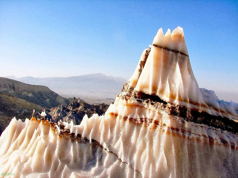 Удивительные соляные купола и ледники Ирана