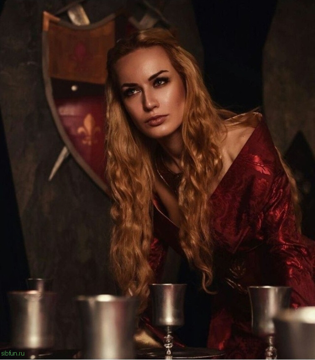 Мария Ханна в образе Серсеи Ланнистер из "Игры престолов"