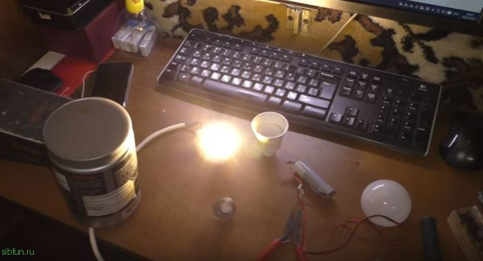 Как починить светодиодную лампу своими руками