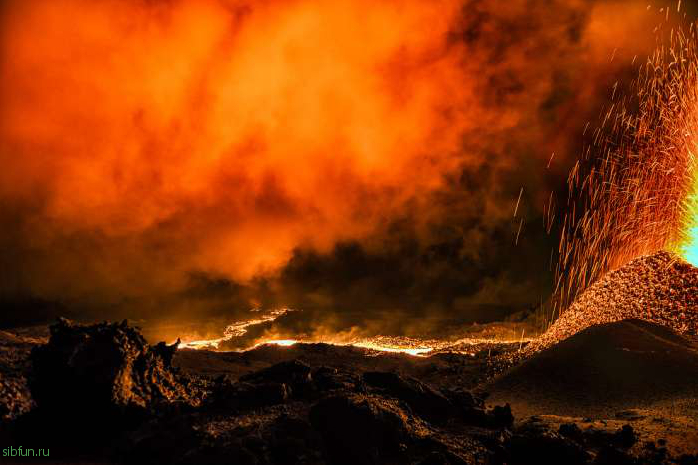 Вулкан Питон-де-ла-Фурнез во Франции: настоящие врата ада
