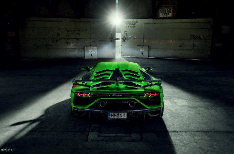 Lamborghini Aventador SVJ от мастерской Novitec