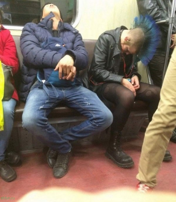 Чудики из Московского метро (40 фото)