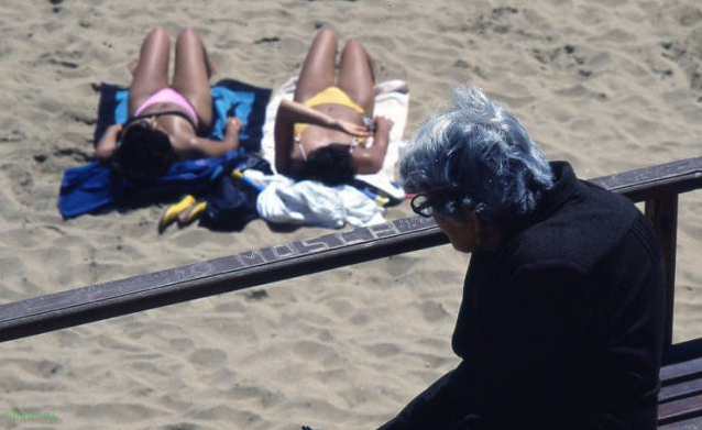 Пляжная жизнь 1980-х годов 