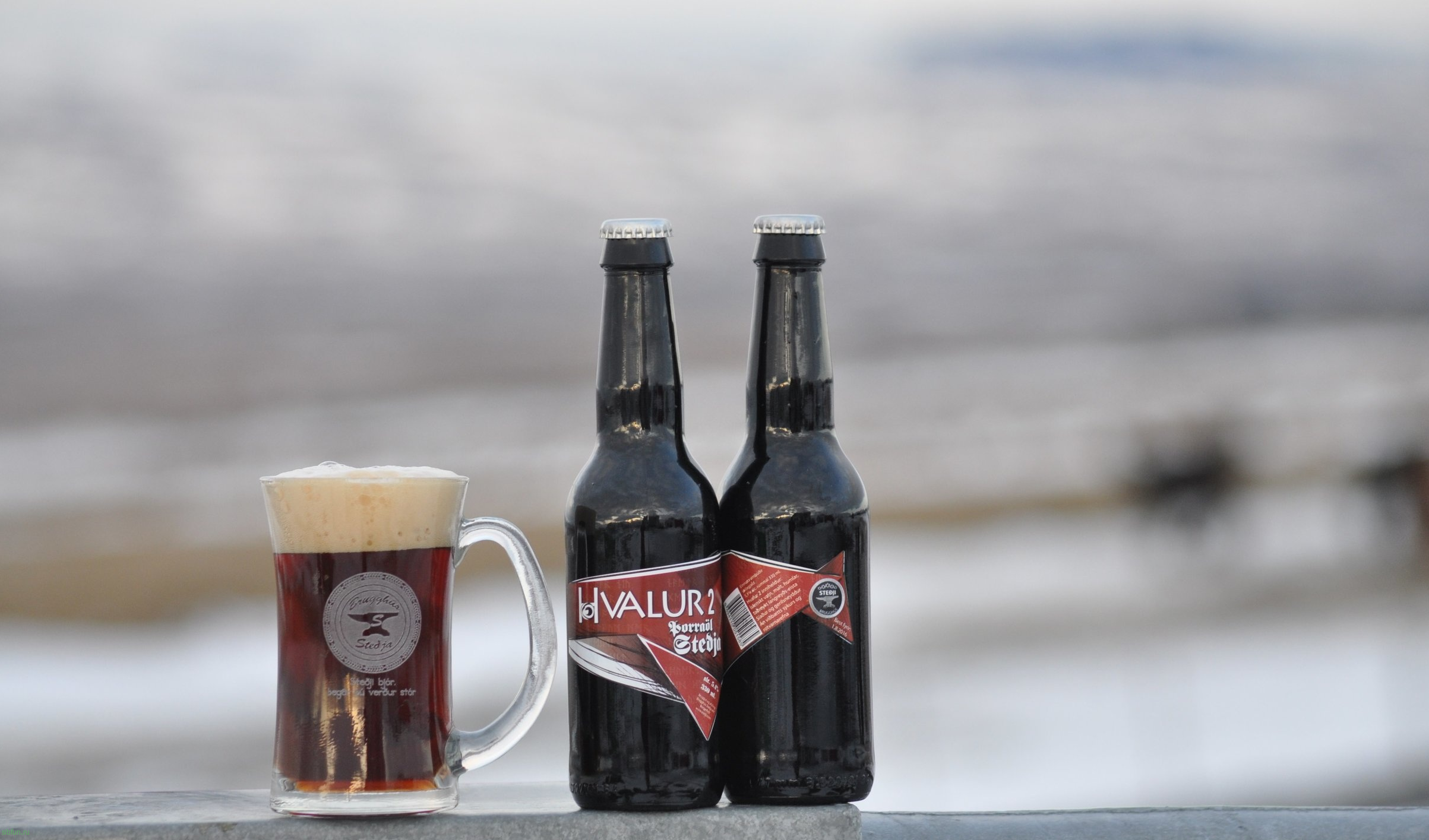 Пиво из кита в Исландии