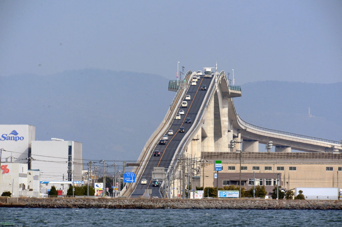 Ешима Охаши – самый крутой и необычный мост в Японии