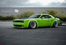 Dodge Challenger Hellcat в обвесах от Liberty Walk