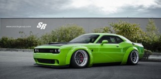 Dodge Challenger Hellcat в обвесах от Liberty Walk