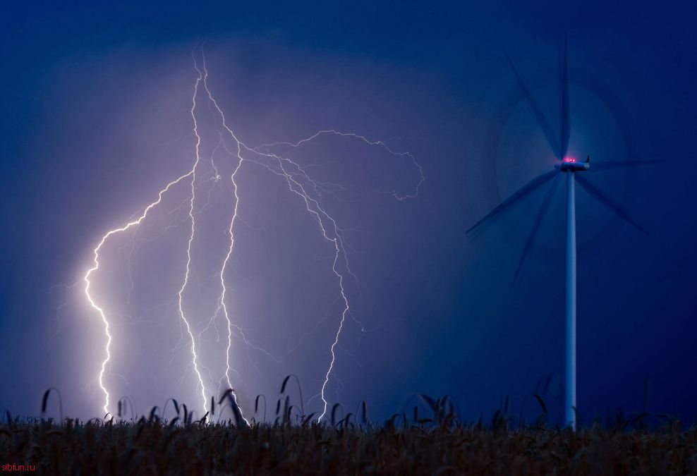 Сила ветра: 20 красивейших фото гигантских ветряков