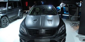 Франкфурт 2015: Mercedes-Benz S63 AMG Black Edition от Mansory