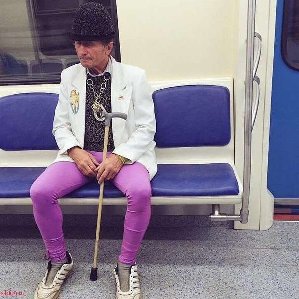 Странные пассажиры в московском метро