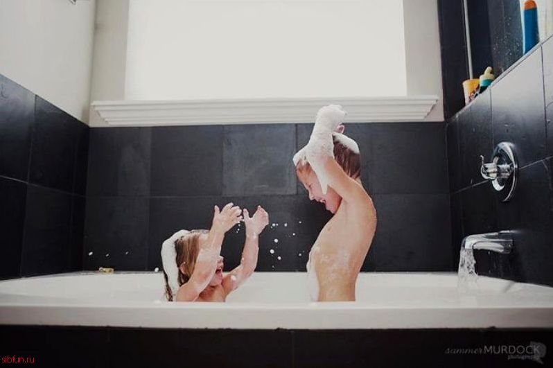 27 моментов чистой детской радости в ванной