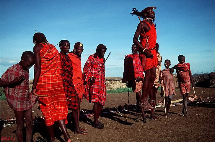 Древнее племя Масаи