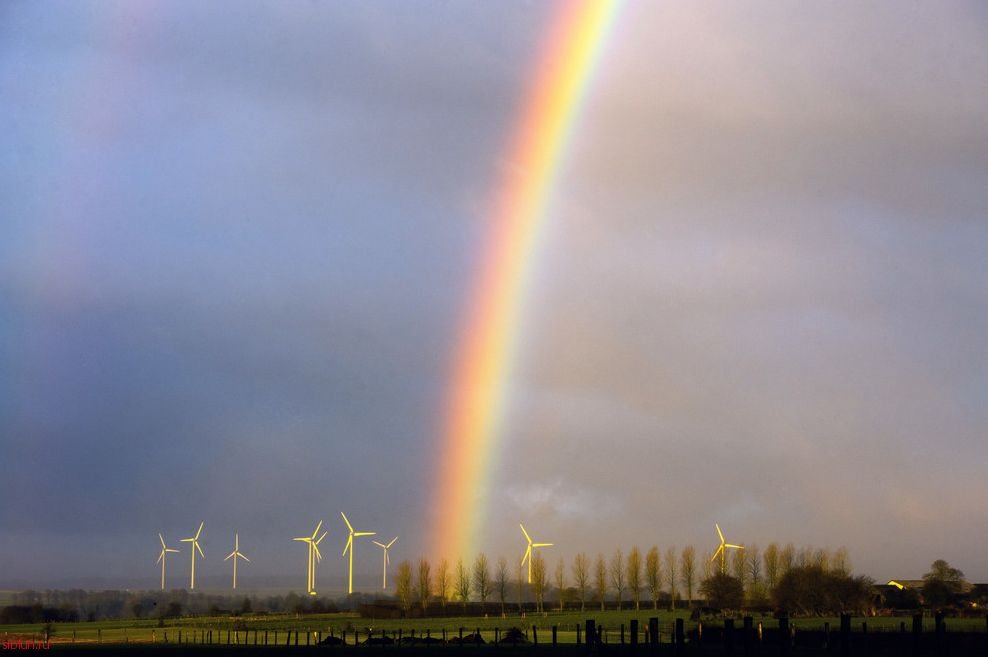 Сила ветра: 20 красивейших фото гигантских ветряков