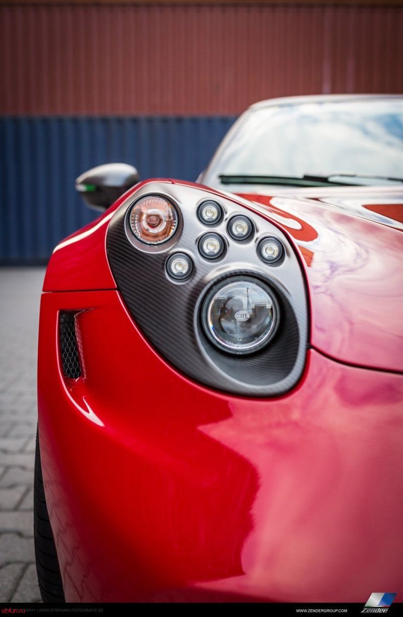 Alfa Romeo 4C в тюнинге от Zender Italia