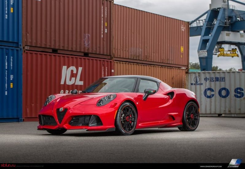 Alfa Romeo 4C в тюнинге от Zender Italia