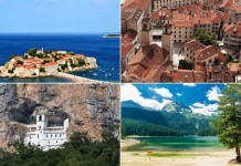 Самые интересные достопримечательности Черногории