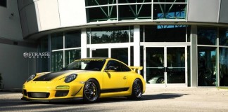 Porsche 911 GT3 на дисках от Strasse Wheels