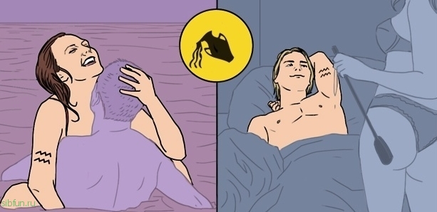 Как удовлетворить в сексе мужчин и женщин разных знаков Зодиака