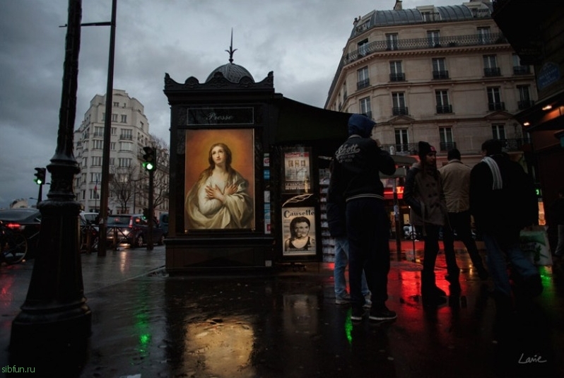 «О боже, кто украл мою рекламу?»: гипотетический проект французского уличного художника Этьена Лави