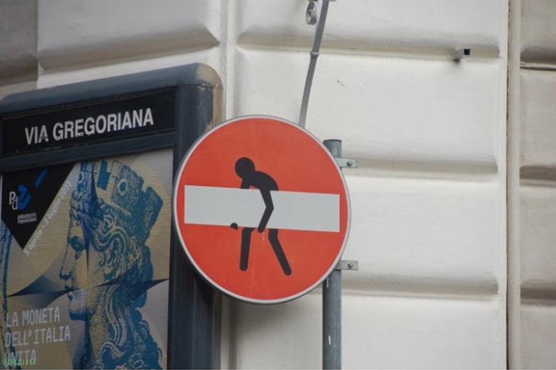 Самые забавные дорожные знаки по всему миру