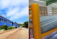 “The Santos Express Train Lodge” — хостел для любителей поездов