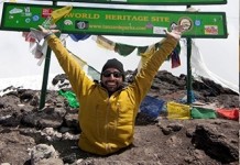 Мужчина без ног покорил Килиманджаро