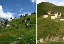 «Город мёртвых» в горах Северной Осетии