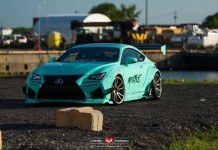 Lexus RC F с обвесами от Rocket Bunny