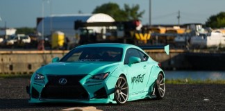 Lexus RC F с обвесами от Rocket Bunny