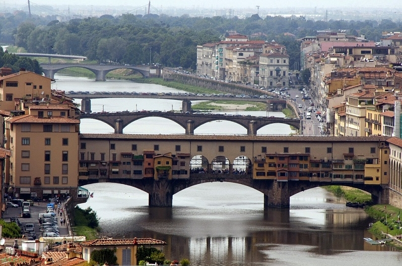 Золотой мост во Флоренции